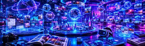 Virtual reality news consumption platforms
